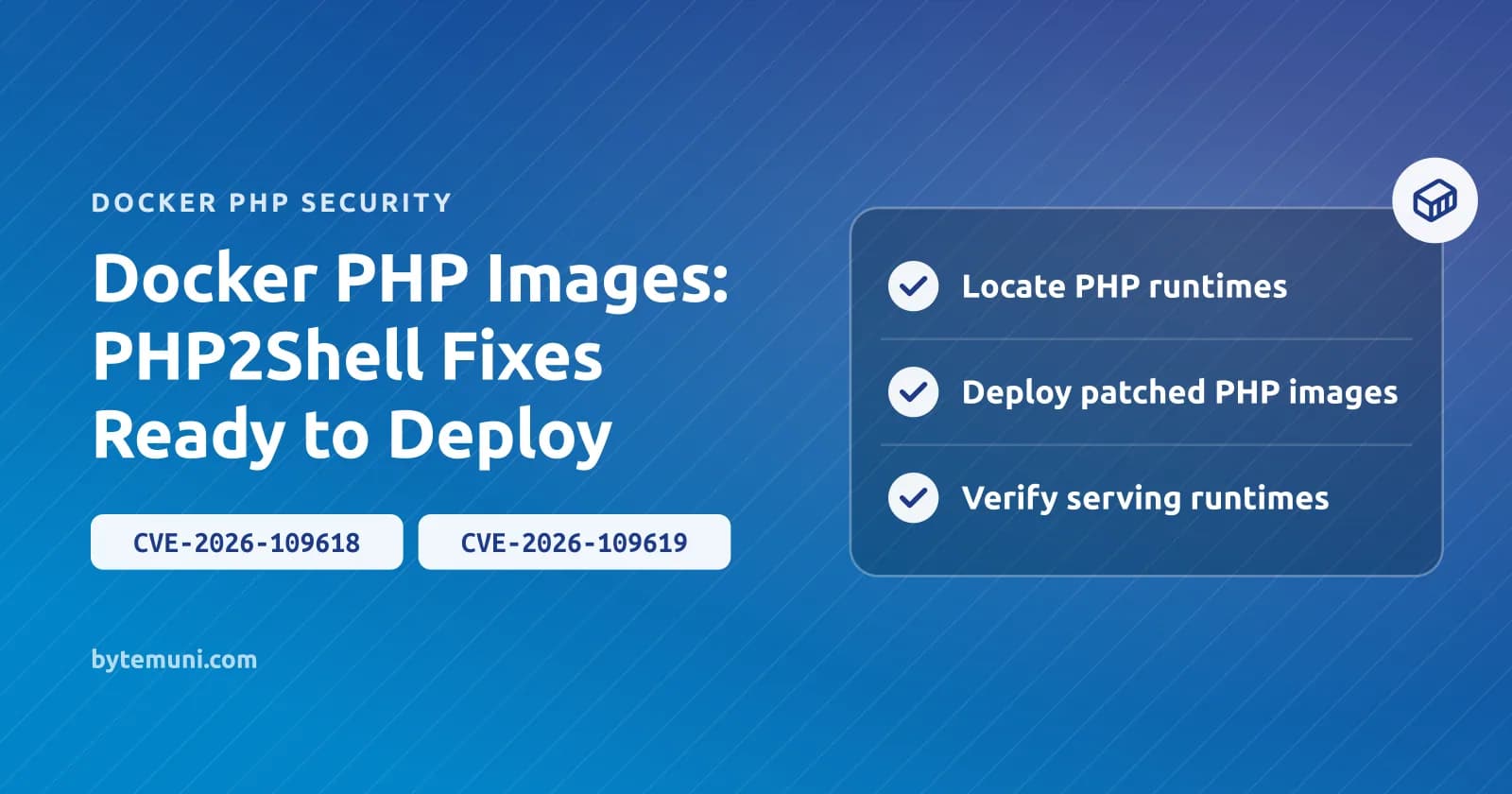 Docker PHP Images Have PHP2Shell Fixes Ready to Deploy Docker PHP Images: PHP2Shell Fixes Ready to Deploy — docker php security cover illustration